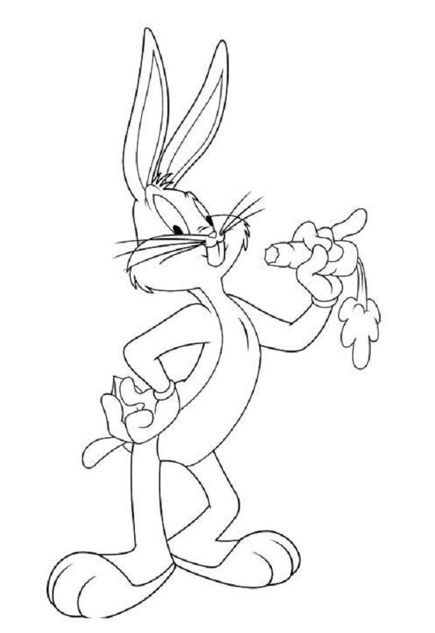 coloriage bugs bunny